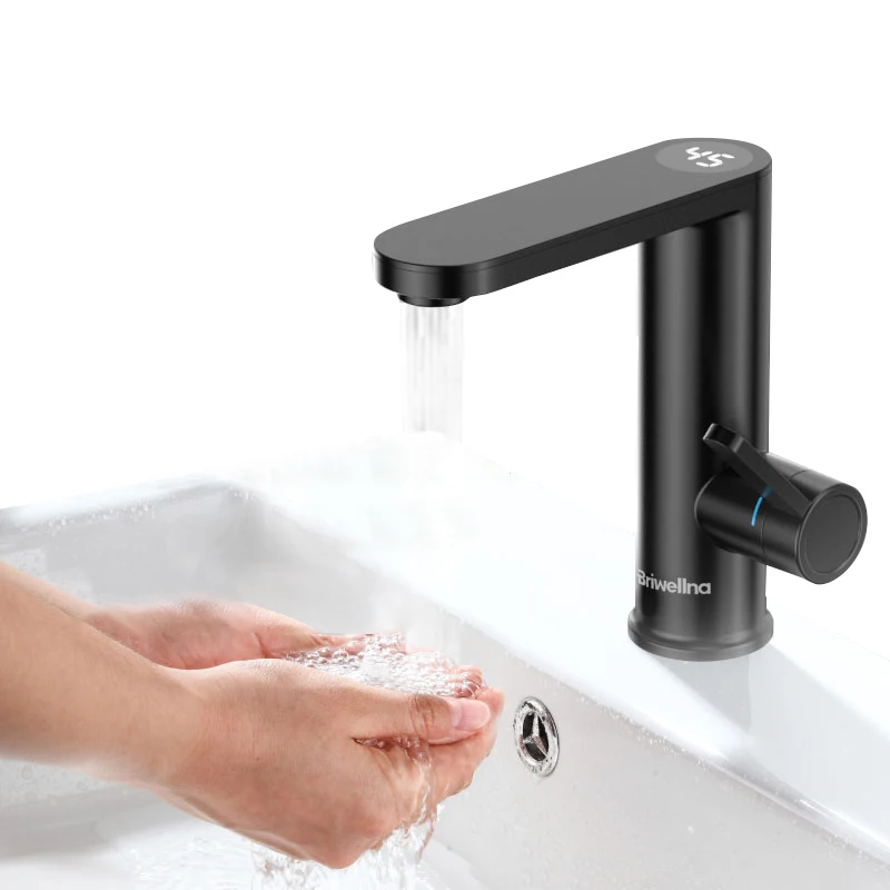 Briwellna 220V Instant Heating Water Taps and faucets electric faucets Hot Mixing Water Faucet