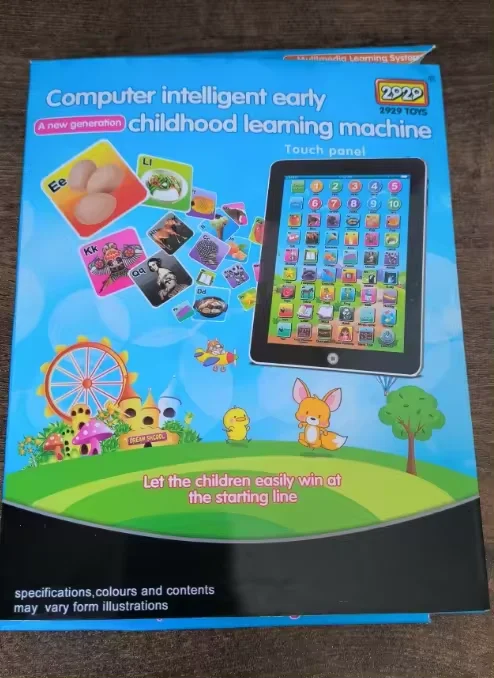 Children Baby English Laptop Children Intelligent Kids Learning Tablet Educational Toys Learning Machines For Kids