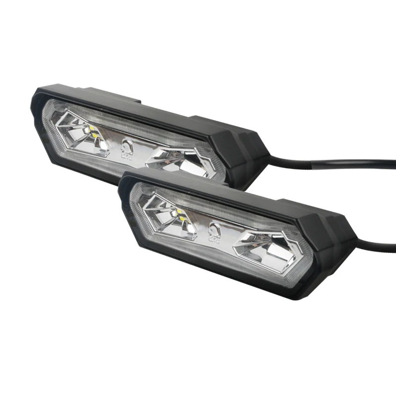 7 inch rear LED chase tail light with Strobe Running Brake Reverse Light and Curtesy Mode for UTV ATV Truck Off Road Vehicle