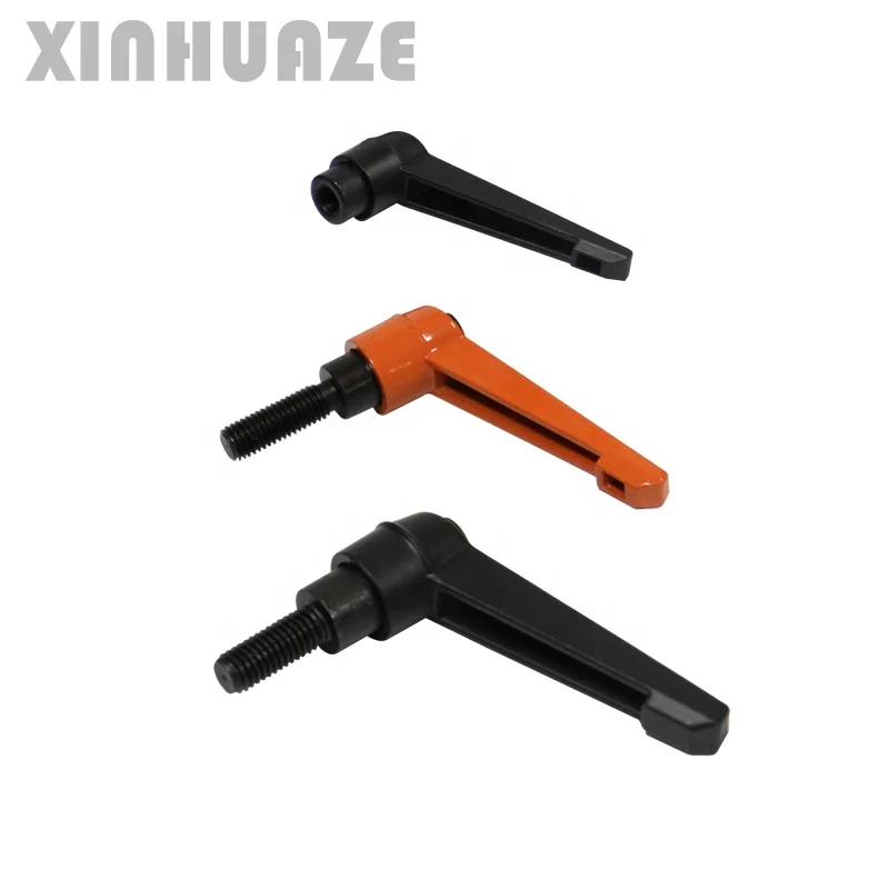HZ103007 Zinc-aluminum alloy position adjustable clamping handle  7 Shape universal adjustable handwheel knob