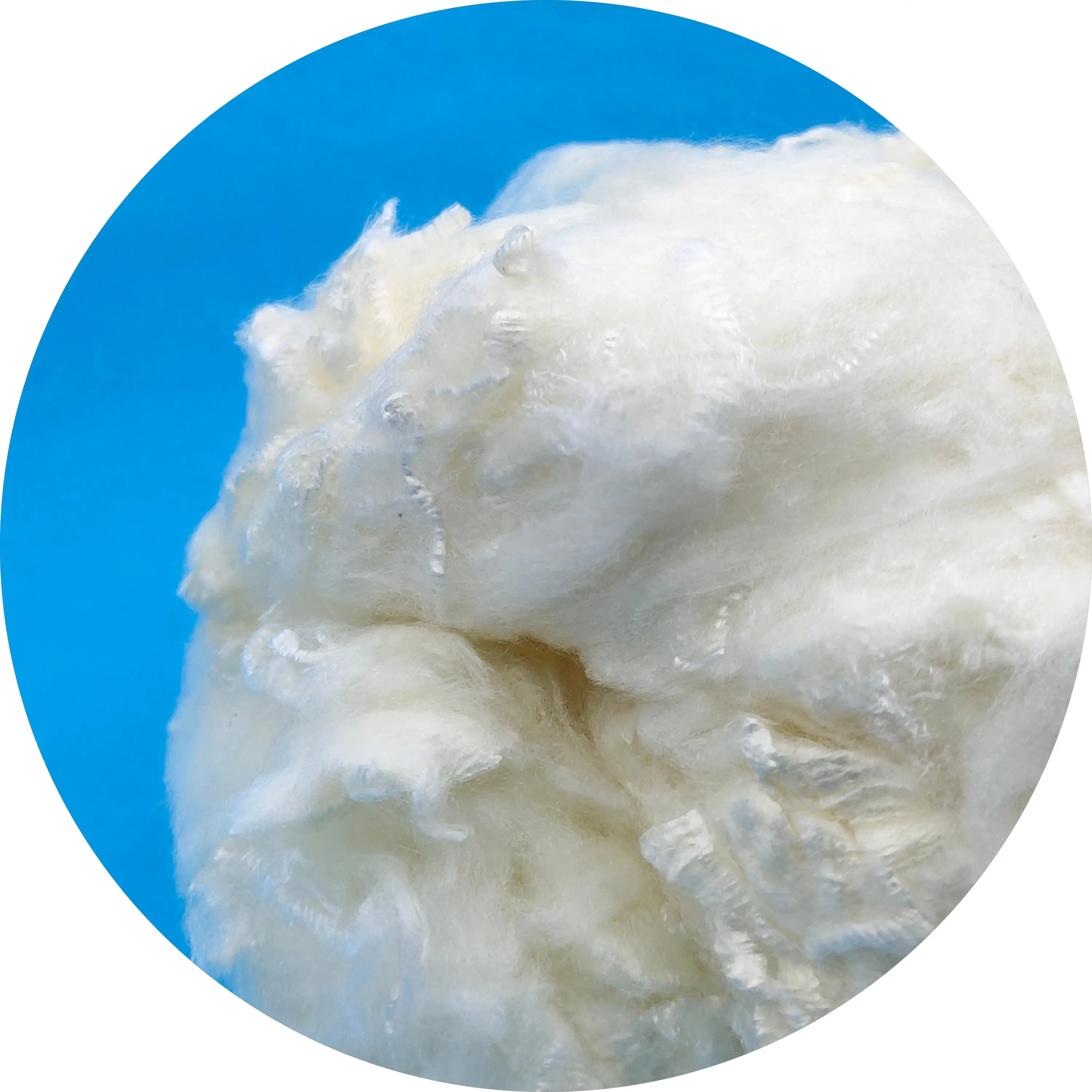 1.2D 38mm flame retardant modacrylic fiber for spinning LOI 28