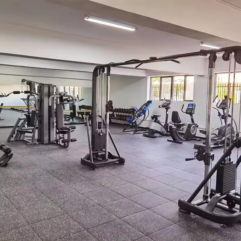 rubber floor gymFactory customized gym mats rubber flooringflooring for gymepdm gym flooring50*50 Flooring For Gym