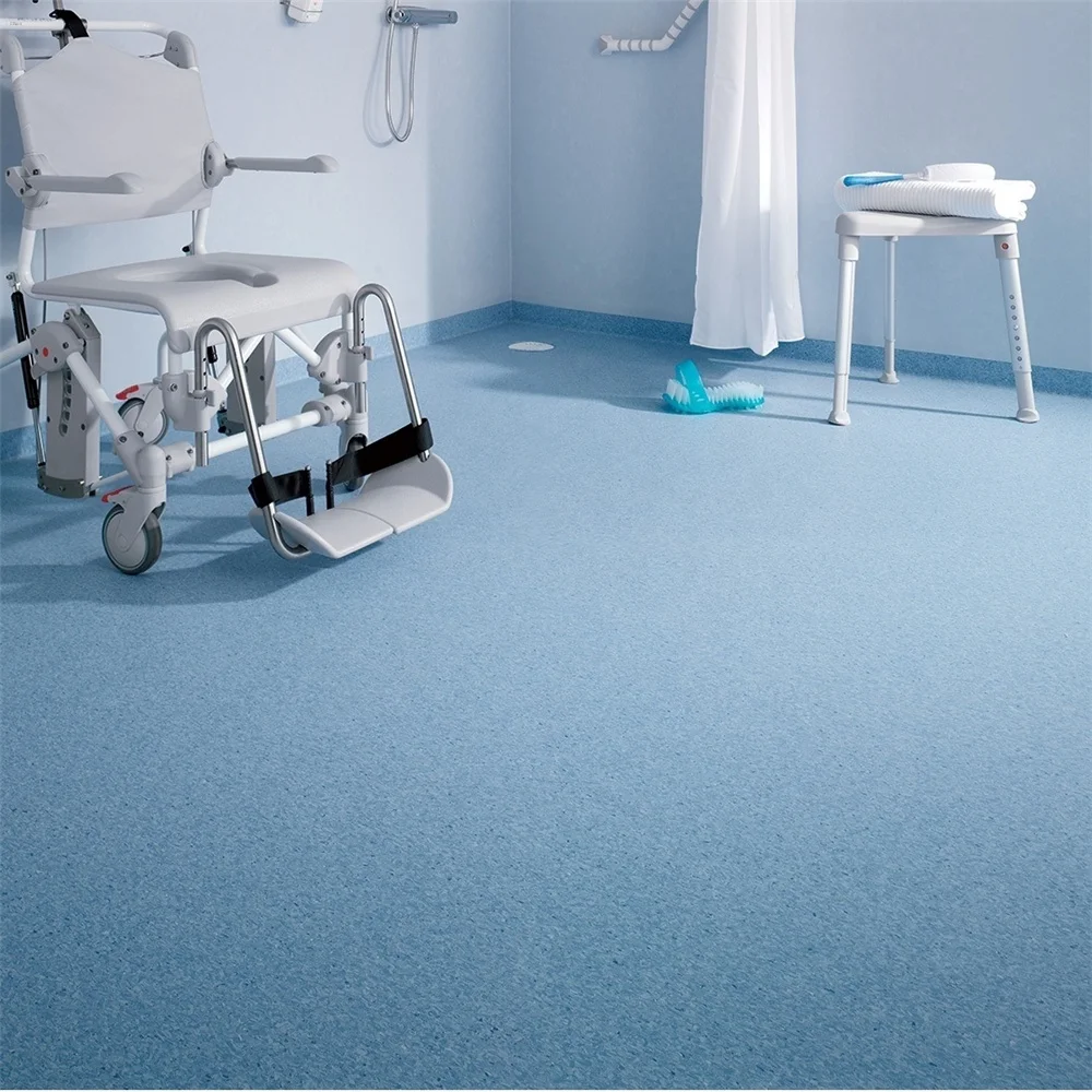Pvc homogenous floor homogeneous vinyl hospital flooring antistatic flooring