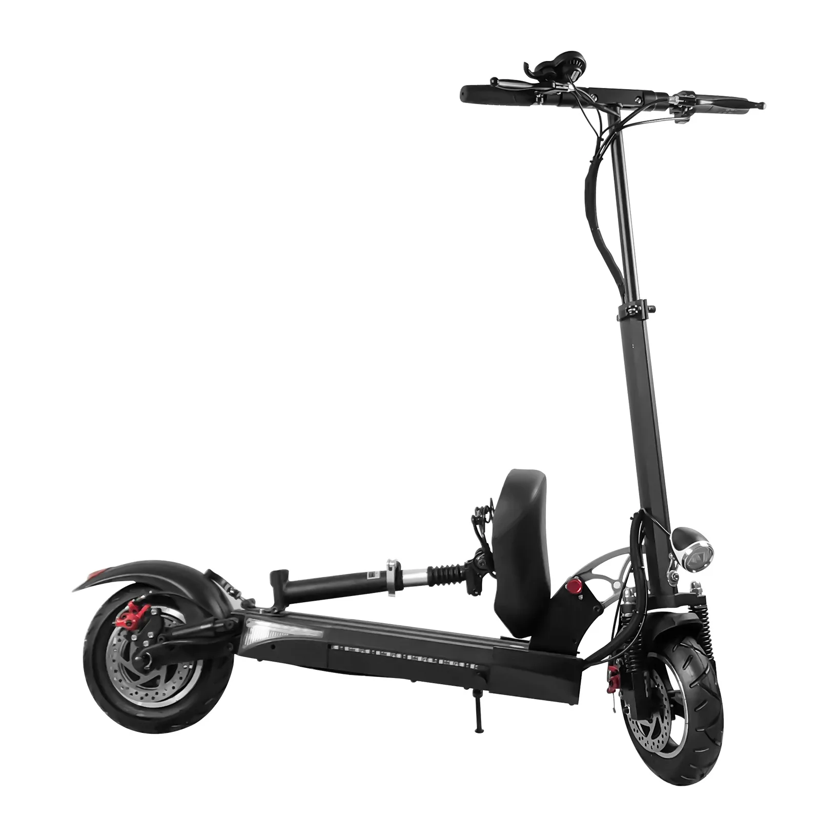 Hot Sell 10inch 48V 500w Electric Scooter High Power Fastest Disk Brake E Scooter With Seat Electric Scooters