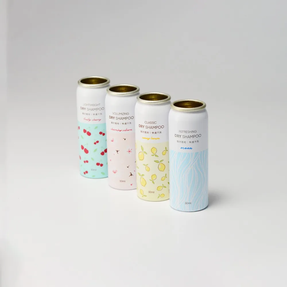 Wholesale new design  spray fill empty aerosol can 50ml empty aluminum aerosol can