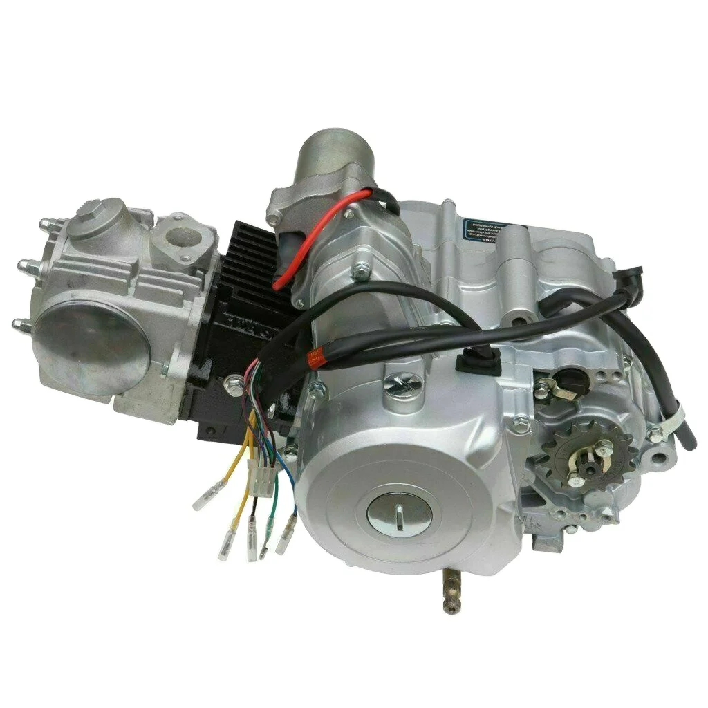 Motorcycle Engine Water-cooled 125cc Motor 3 Speed Reverse Semi Auto replace ATV Quad Bike