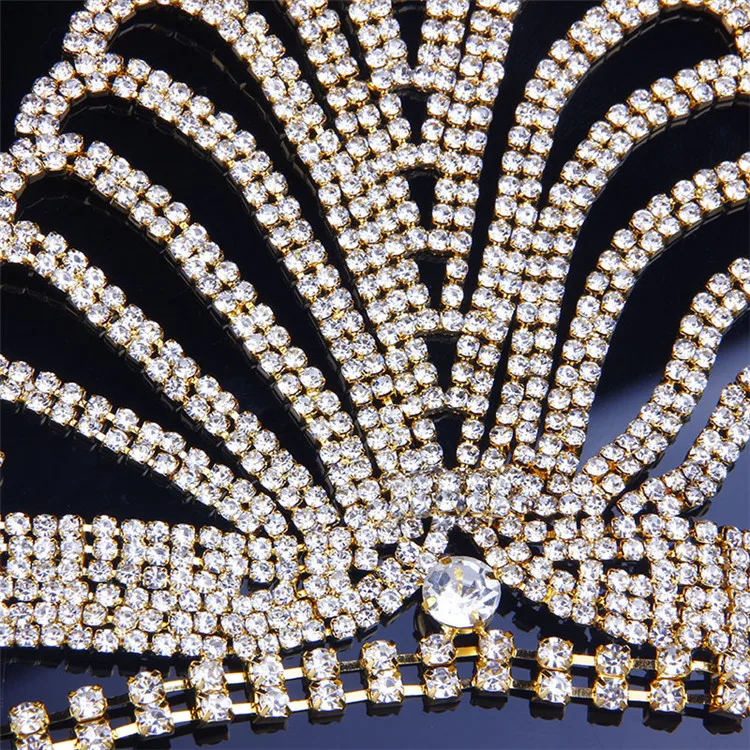  Custom Summer Beach Underwear Diamond Bra Chain Jewelry Sets for Party Bikini Sexy