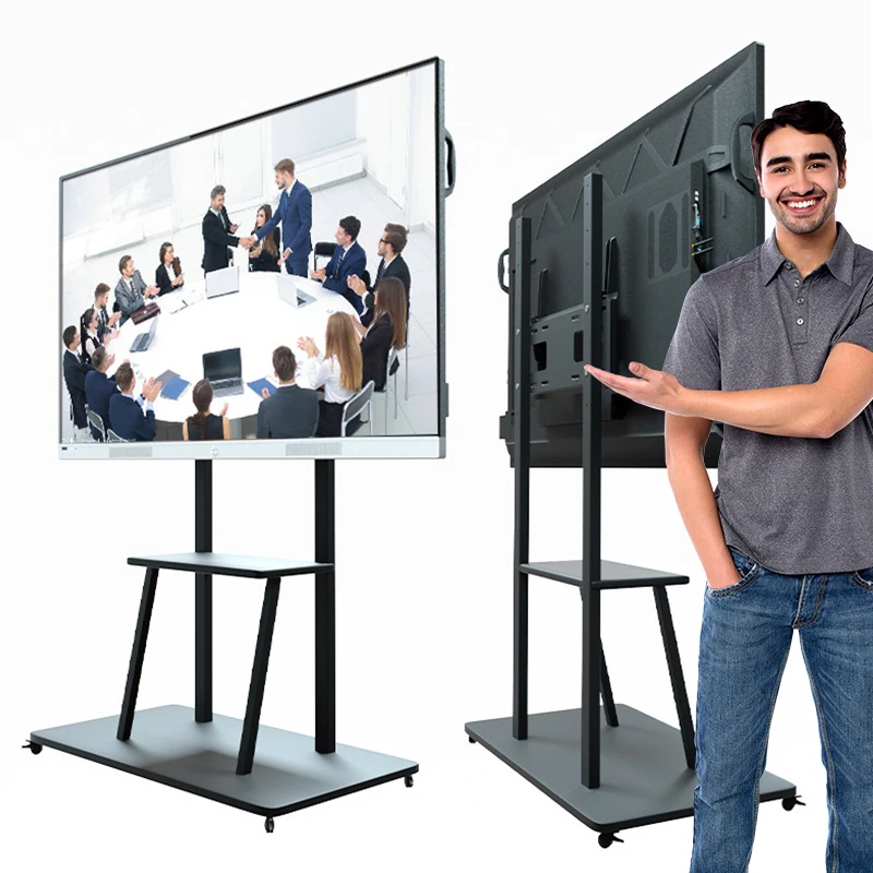 65 75 86 Inch Interactive Monitor Smart White Board Touch Screen Whiteboard All In One Monitor For University Classroom