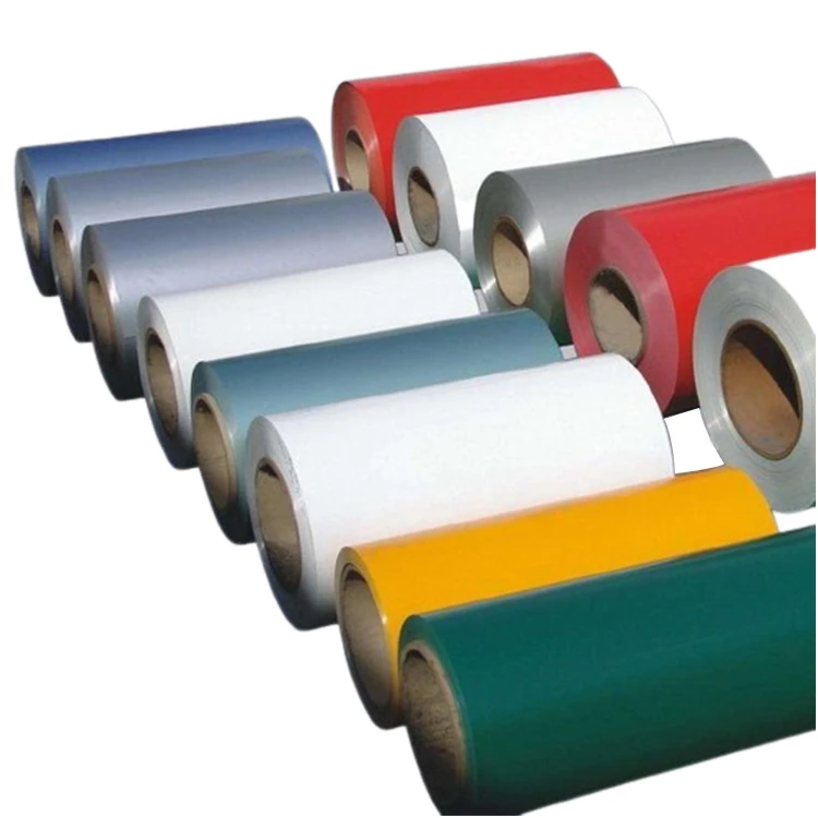 Full Hard Metal Sheet Coloring PPGI Metal Galvanized Color Coated Painted Steel Coil