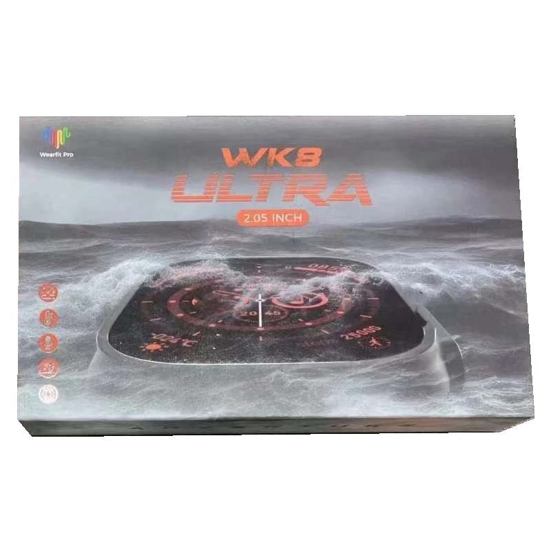 WK8 Ultra Max Smartwatch 49mm 2.05 Inch Screen Wearfit Pro WK 8 Series IWO I S8 WK8Ultra Smart Watch Reloj Inteligente watch 8