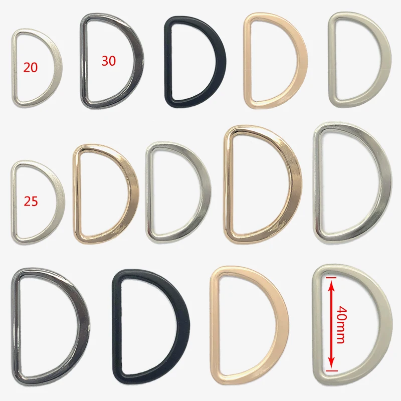 Supplier Wholesale zinc alloy luggage buckle accessories, clothing accessories D ring buckle