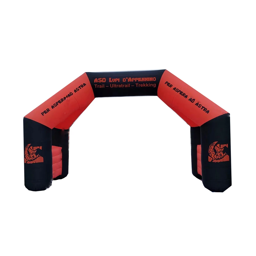 Custom inflatable arch Promotional Giant Archway advertising Inflatable Running Arch For Event