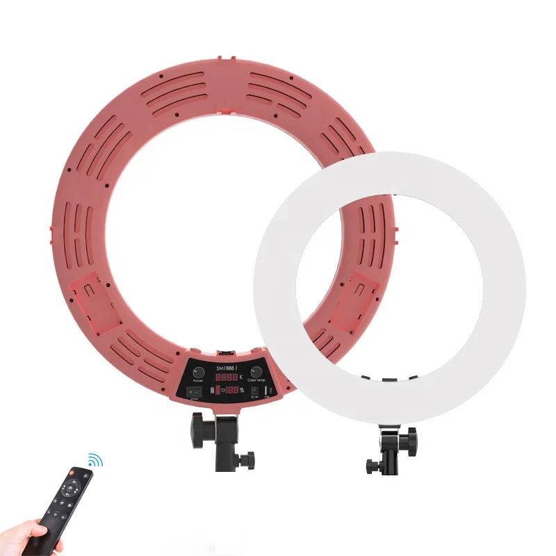 18 дюймов 60 Вт фотографическое освещение LED Selfie Ring Light