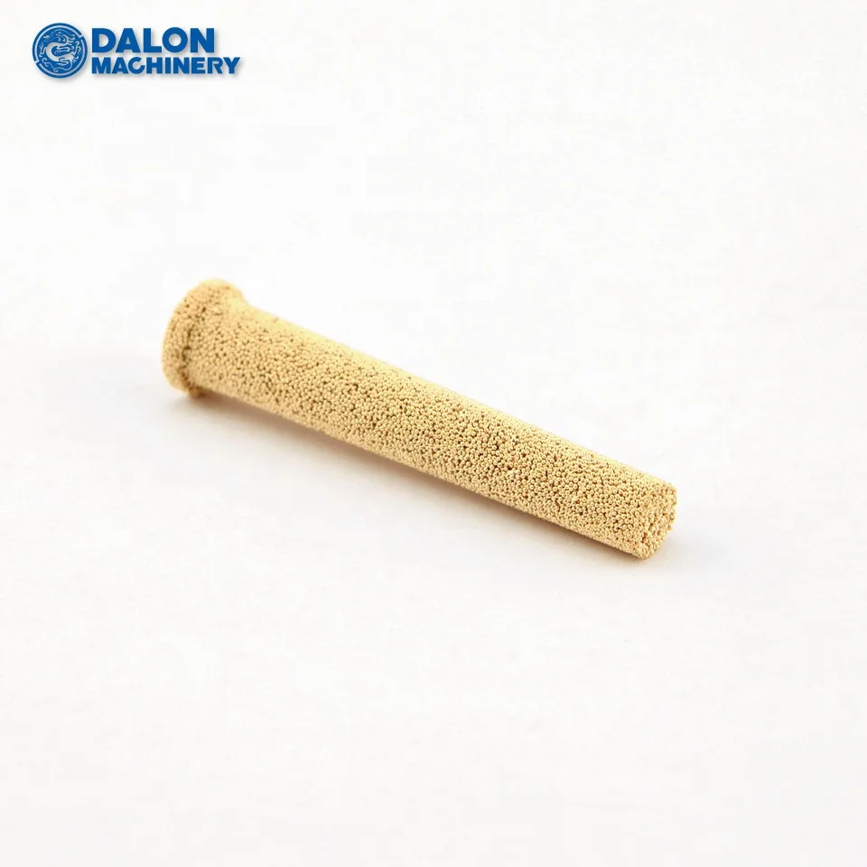 sintered porous metal copper brass bronze filter for humidity sensor probe
