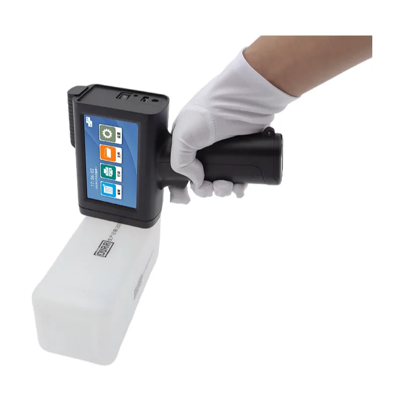 Handheld Inkjet Printer Expiry Date Coding QR Code Barcode Logo Hand Printer Portable Handheld Thermal Inkjet Printer