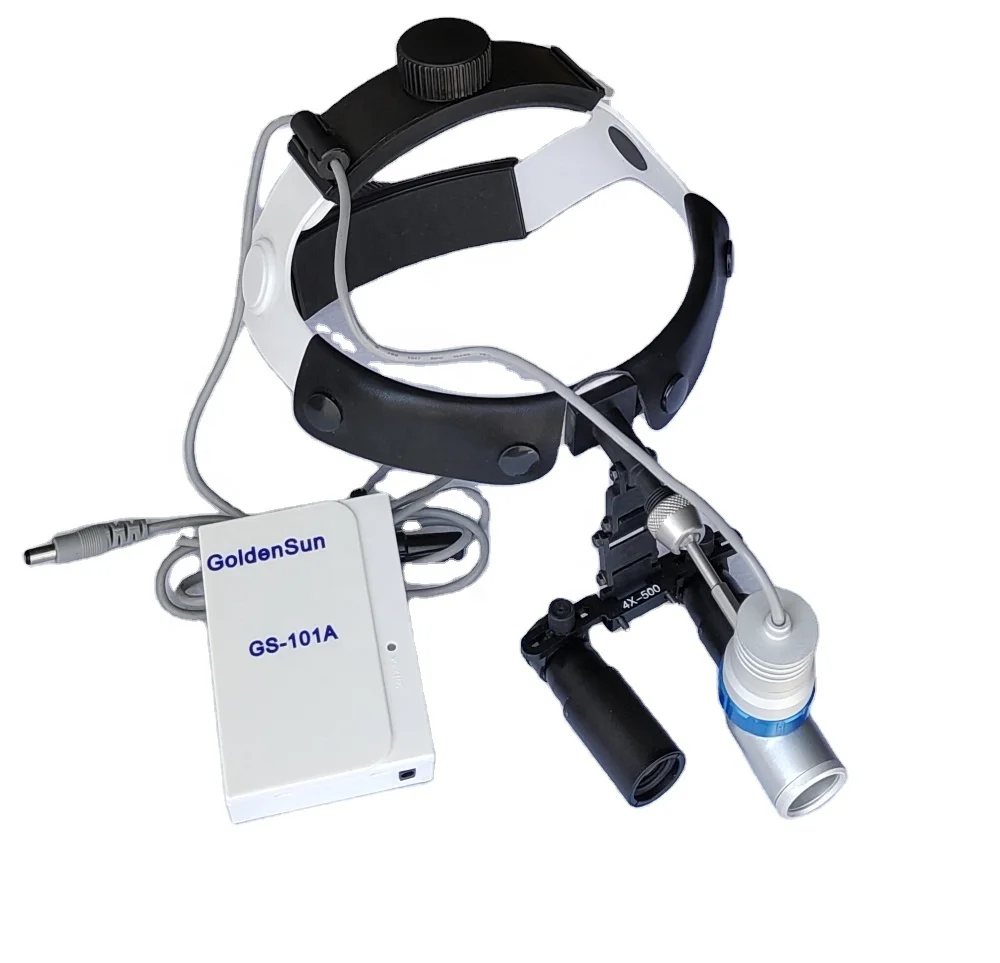 Medical Equipment LED Headlight Magnifying Glasses For Neurosurgery