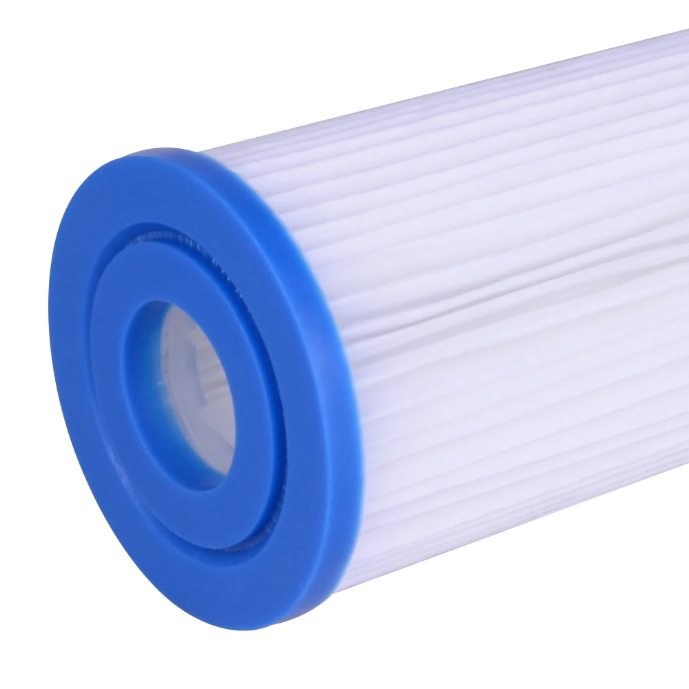 Картридж для фильтра воды плиссированный полипропиленовый фильтр бассейна сделайте чистый синий + белый картонный ящик ISO9001 CN PPL10