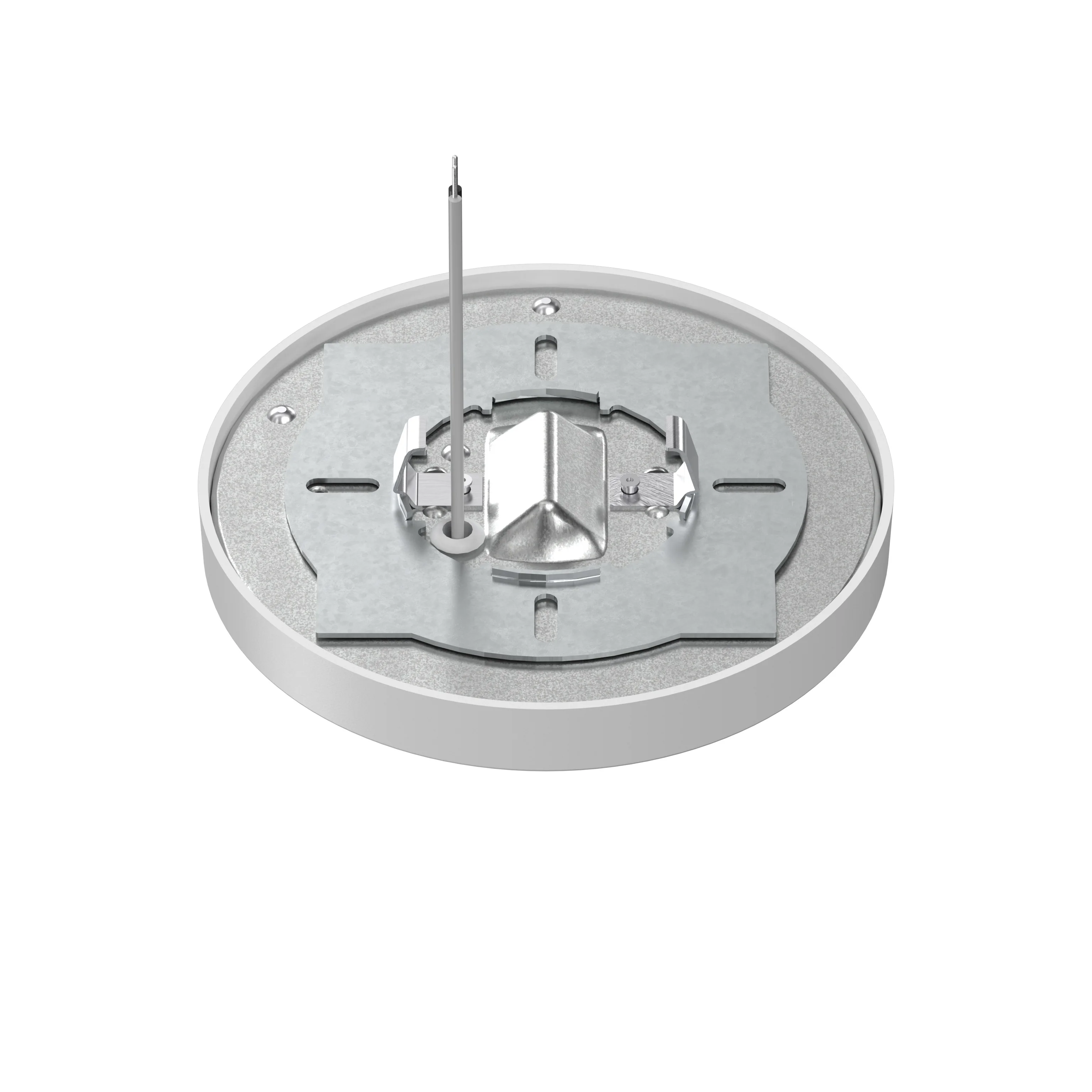 Low Profile LED 5CCT Flat Mini Surface Mount Light 4 Inch,Changeable Trim,Energy Saving,120VAC,CRI90,650LM,2700K-5000K,ETL Rated