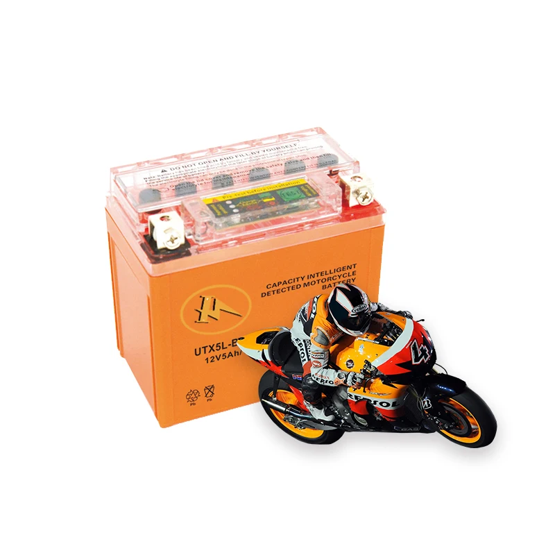 Factory OEM wholesale motorcycle lead acid battery 12v