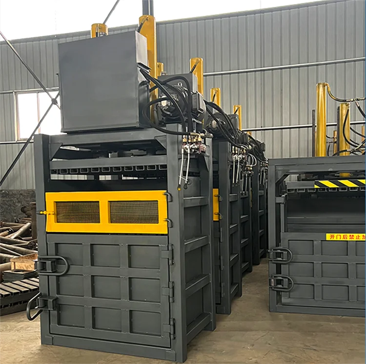 Automatic Hydraulic packaging machine Scrap waste paper baler cardboard box carton bale press machine price