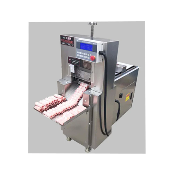 three year warranty Electric Frozen Beef Slicing Machine  Frozen Sheep Meat Slicer Cutter  Mutton Meat Slicing Cutting Machine