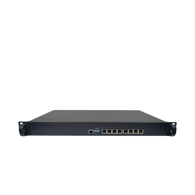 8 lans 1U rack mount firewall OS I5-2540M dual core support i3 i5 i7 processor i225/i226/82574L pfsense firewall security server
