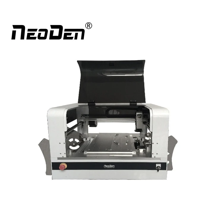 Горячая Распродажа настольная машина Neoden с 4 головками для подбора и размещения автонаправляющими 48 изогнутыми