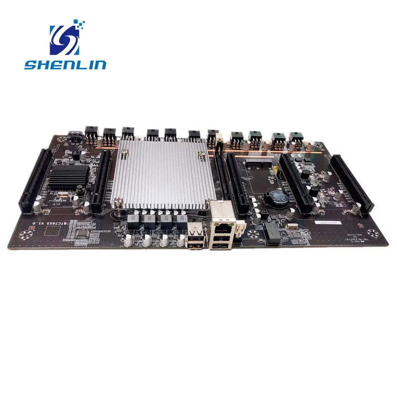 Оптовая цена материнская плата для майнинга Etherum 5 gpu 65 мм доплата экспертная без