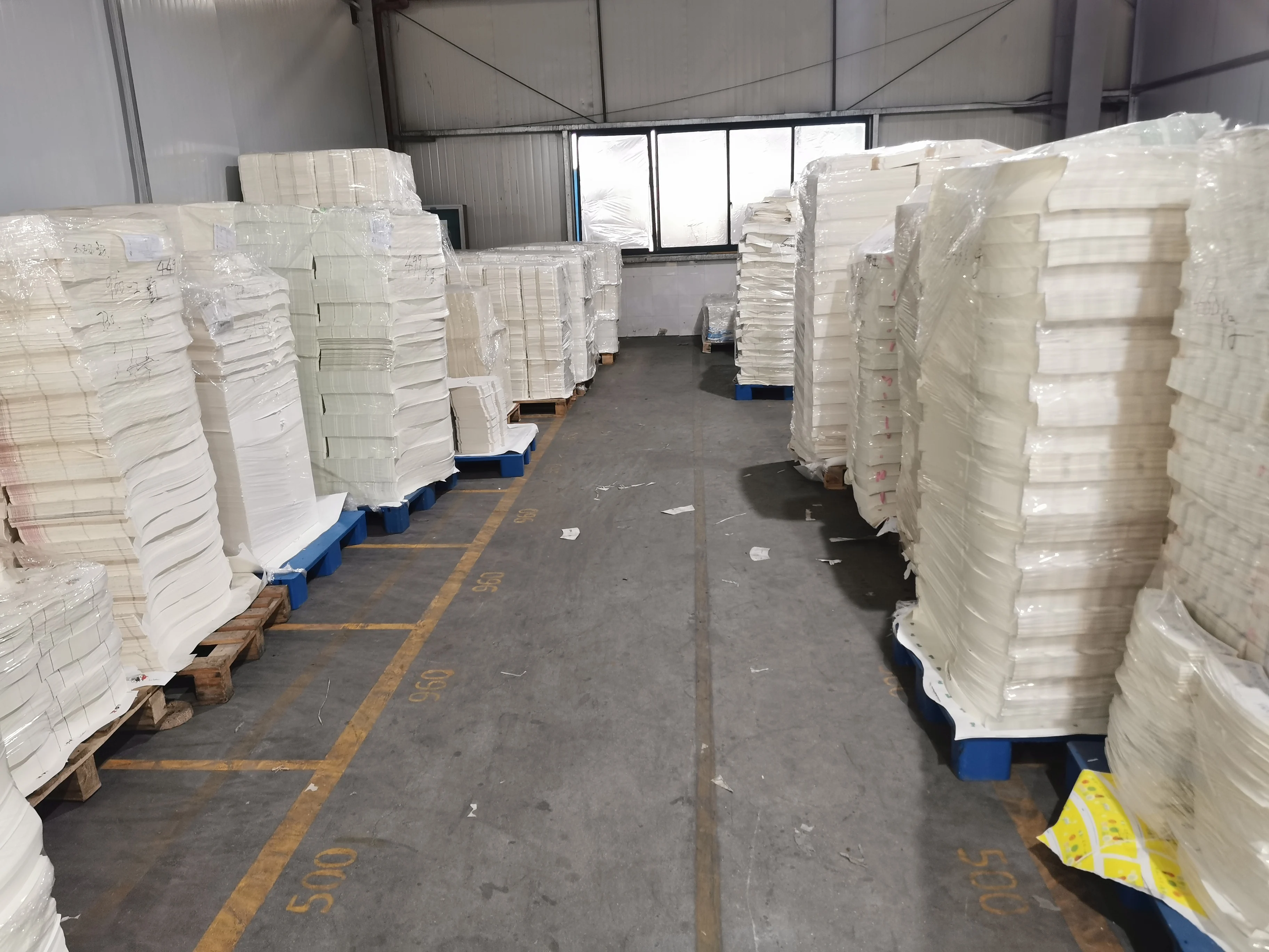 Disposable single coated coffee paper cup fan raw material in roll