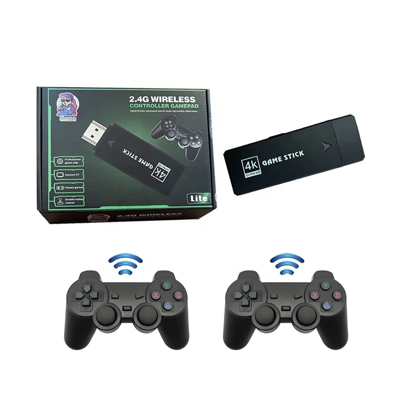 Классическая Ретро-консоль для видеоигр U8 2 4G консоль 4K HD 2500 10000 джойстики геймпады игроков