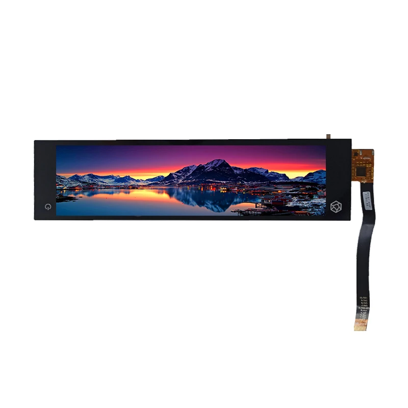 Capacitive Touch Screen High Resolution 8.8 inch Bar Type Display TFT LCD Module with PCAP OCA Bonding