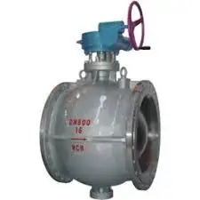 Customized Service/CF8/Electric Actuator/Flanged/High Temperature/Pressure/Class 600/10.0MPa/Eccentric rotating semi-ball valve