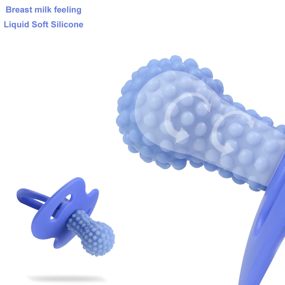 Hot sell Food grade silicone baby pacifier Custom Nipple Products Baby Pacifier