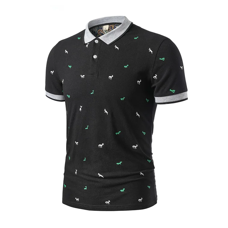 Wholesale factory direct sale summer mens fashion casual 100% cotton polo t shirts