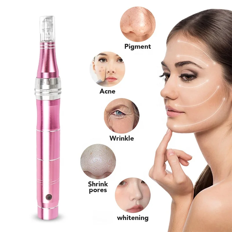  Беспроводная микро-игла Derma Pen a6/a1 5 скоростей профессиональная микроигла для