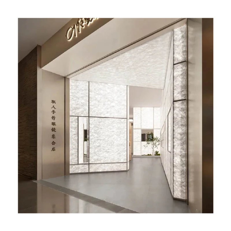 Ice Pattern Decorative Materials Acrylic Sheet Plate