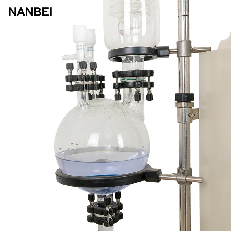 touch screen automatic control biology laboratory turnkey system industrial 10 liter rotary evaporator
