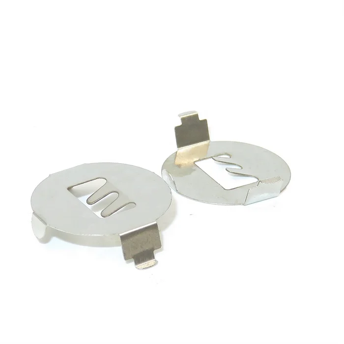 CR2016 Battery metal DIP holder and CR2016 Battery holder