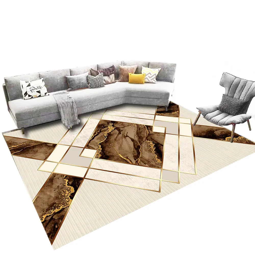 Machine Washable Pink Cute Geometric Carpet Rug Mat Decorative High Quality Living Room Rug Carpet 200X300