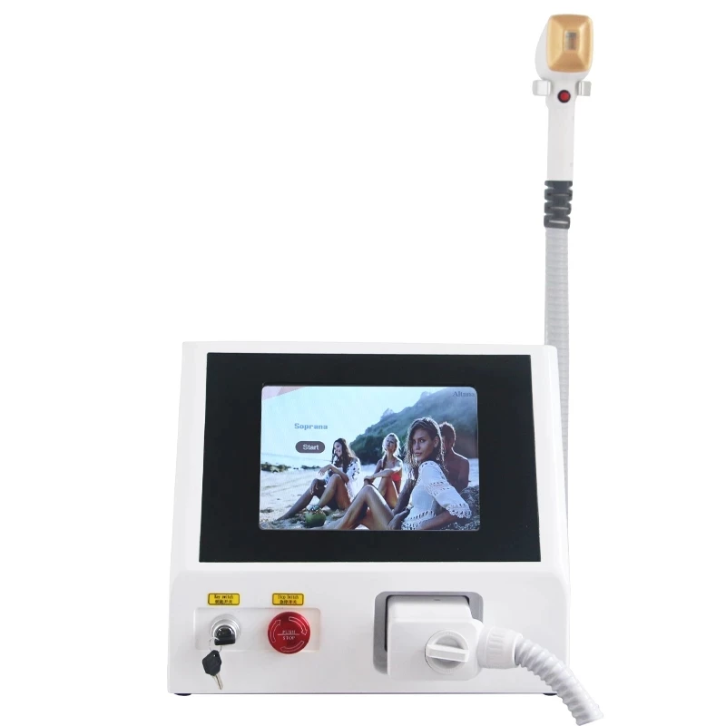 Painless Diode Laser Hair Removal Machine Ice Platinum Lazer Diode 755 1064 808nm Hair Removal Laser