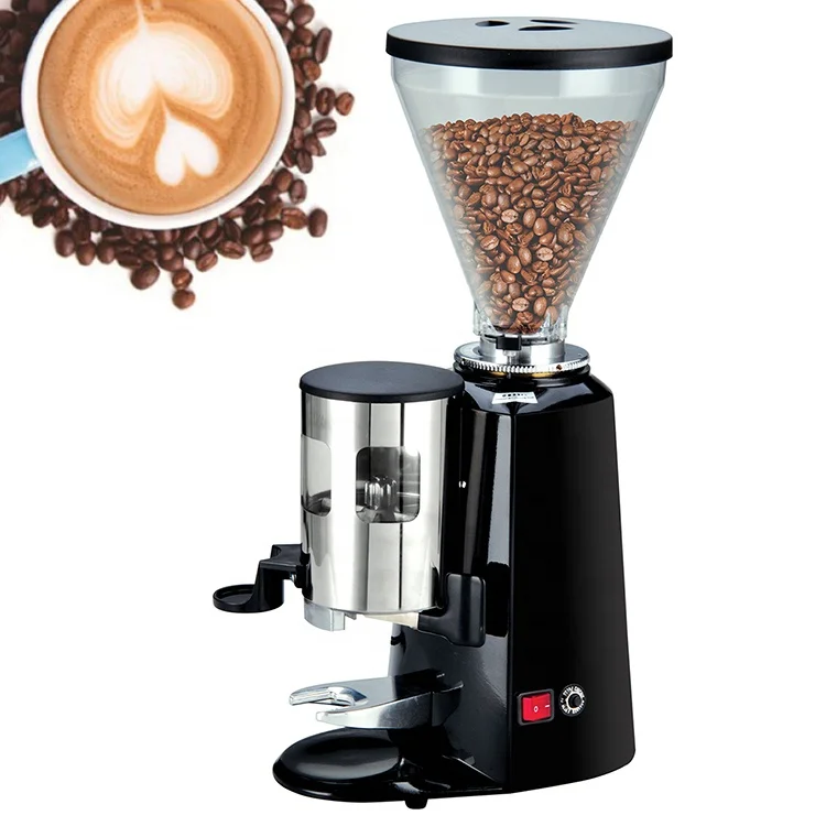 Commercial Automatic Flat Type 1.5L Coffee Grinder Electric Grinding Machine