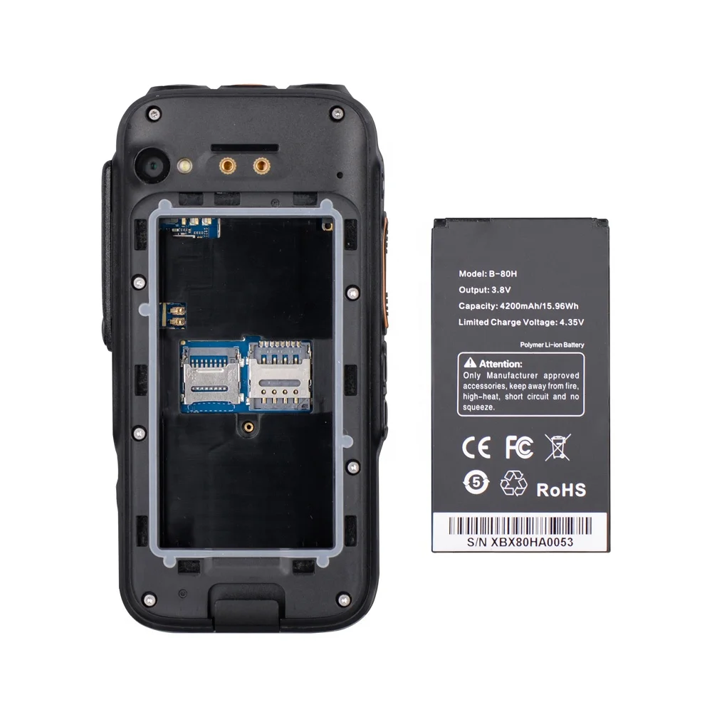 Лидер продаж Модная Портативная рация Inrico S100 с сенсорным экраном 2 8 дюйма две карты Wi-Fi мобильный телефон