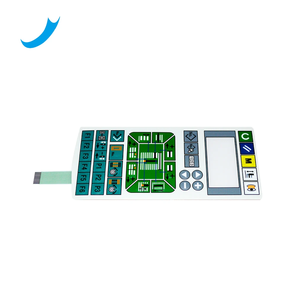 pressure key pad button switch membrane