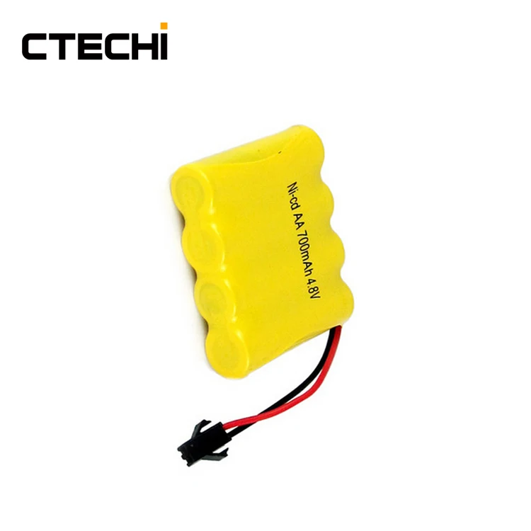 CTECHi 1.2v Rechargeable AA Battery Pack 700mAh NI-CD Battery For Aircraft RC Boat Remote Control Off-Road Vehicle Car