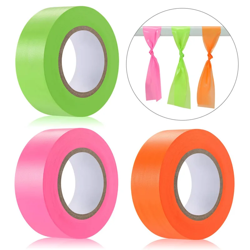 Неклейкая лента для маркировки пластиковой ленты рулон границ и опасных зон