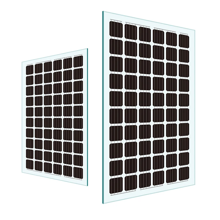 large power 200W~550W High Efficiency transparent double glass Solar Panel BIPV