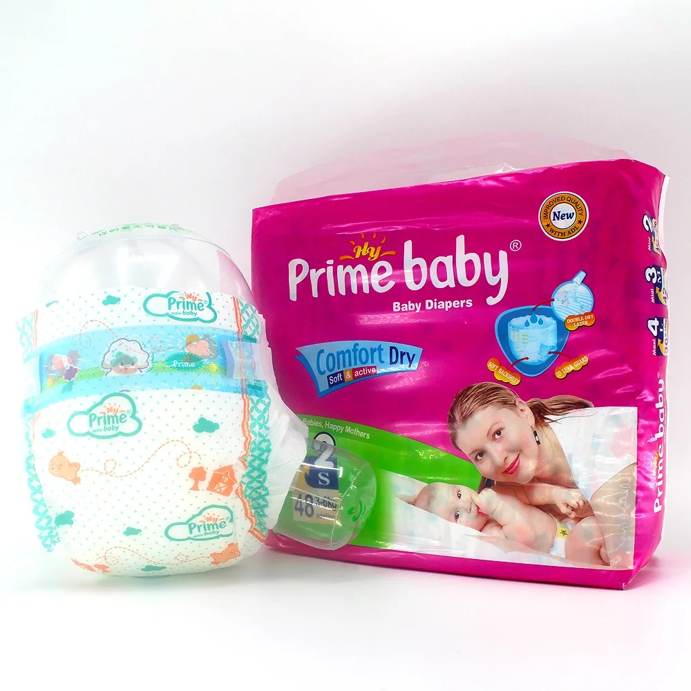 2024 Most Popular Super Dry PP Tapes A Grade Prime Baby Diapers OEM Service Soft Nonwoven Sleepy Cheap Baby Diapers Manufacturer