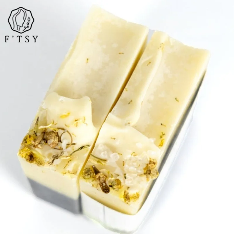 Private Label Organic Brightening Eucalyptus Oil Wave Foam Handmade Bar Soap For Face Wash