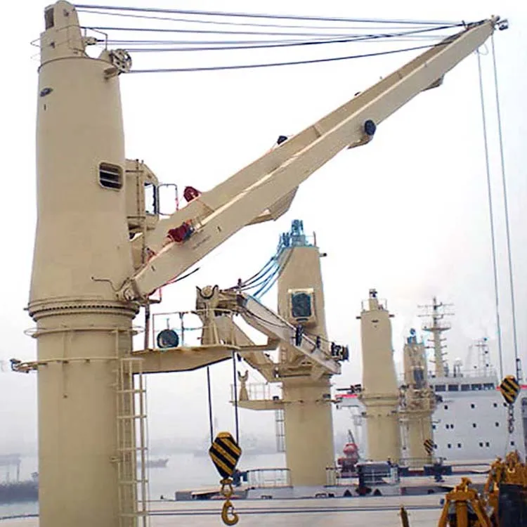 1Ton 5 ton 10Ton Hydraulic Knuckle boom offshore crane Marine Deck Crane price