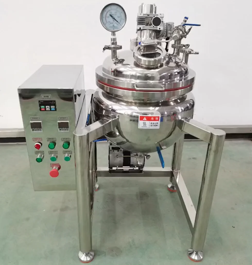 lipstick dissolving and melting pot wax balm disperser mixer tank